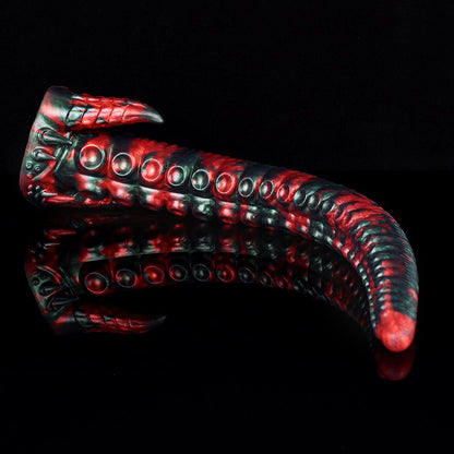 Alien Tentacle Fantasy Dildo – 17.5” Large with Textured Design – Unique Fantasy Toy