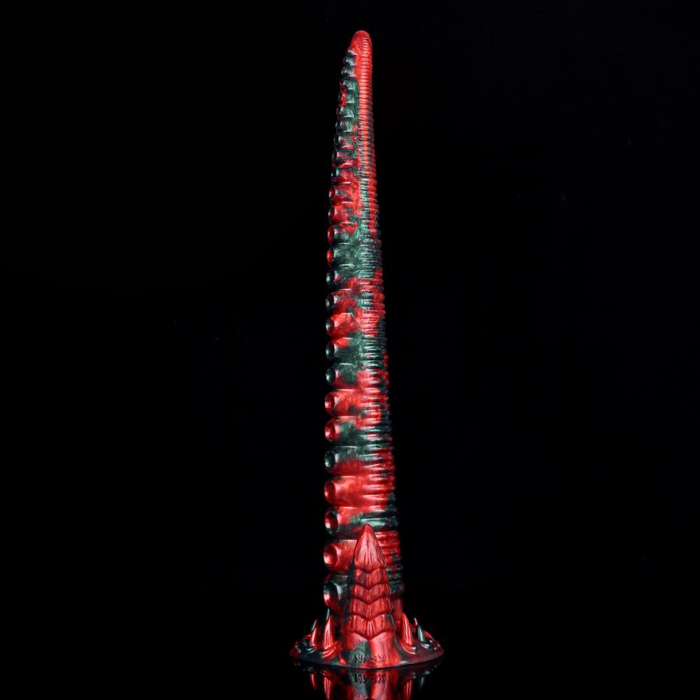 Alien Tentacle Fantasy Dildo – 17.5” Large with Textured Design – Unique Fantasy Toy