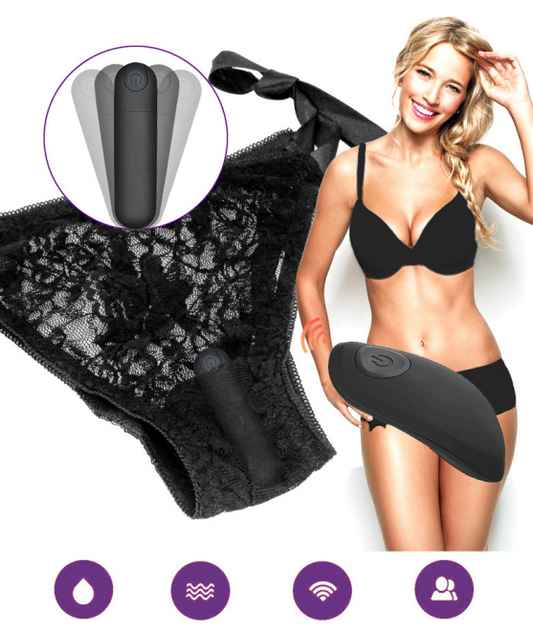 Remote Control Vibrating Knickers - Waterproof and Whisper-Quiet