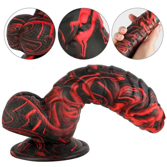 Fantasy Dragon Dildo - Strong Suction Cup - 17cm Length