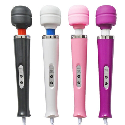 Adult Vibrating Massager - Tailored Pleasure in Black, White, Pink or Purple