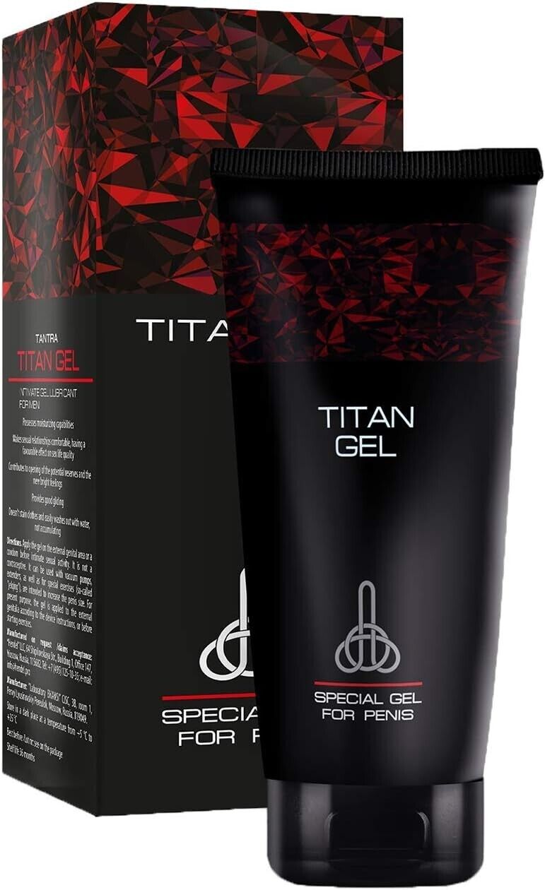 Titan Gel Penis Enhancement Gel - Boost Size and Performance