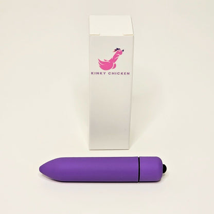 Kinky Chicken Intense Bullet Vibrator - 10 Speeds, Waterproof, Free Battery