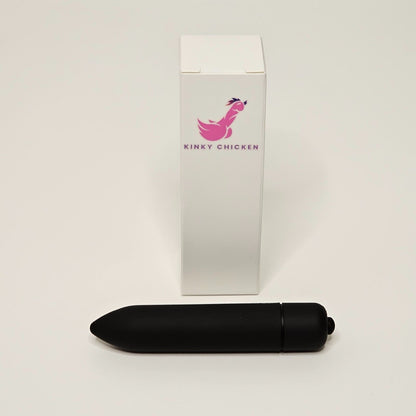 Kinky Chicken Intense Bullet Vibrator - 10 Speeds, Waterproof, Free Battery