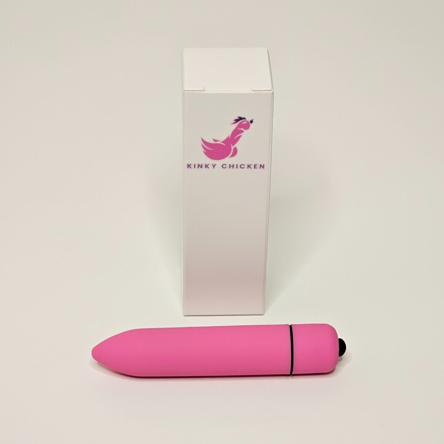 Kinky Chicken Intense Bullet Vibrator - 10 Speeds, Waterproof, Free Battery