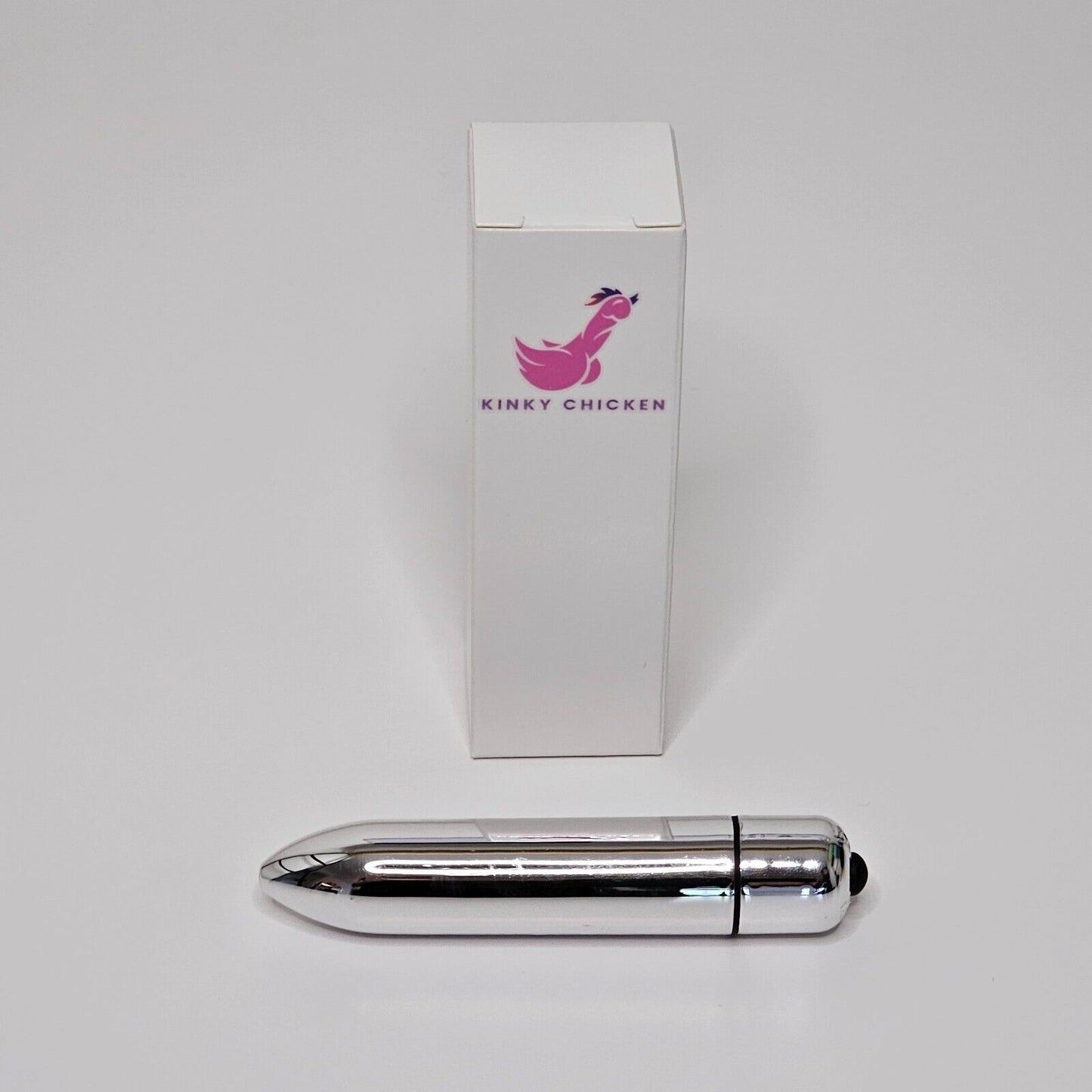 Kinky Chicken Intense Bullet Vibrator - 10 Speeds, Waterproof, Free Battery