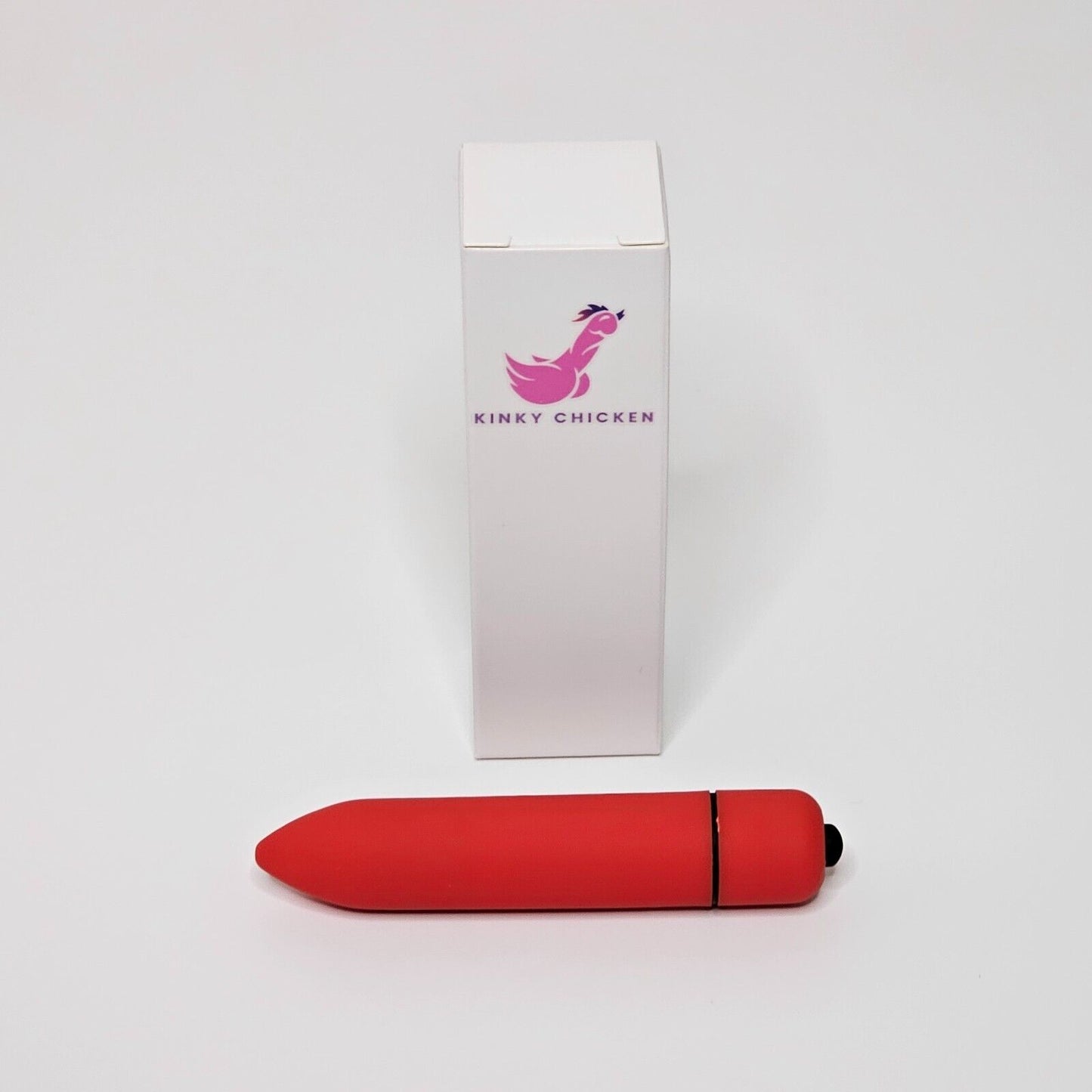 Kinky Chicken Intense Bullet Vibrator - 10 Speeds, Waterproof, Free Battery