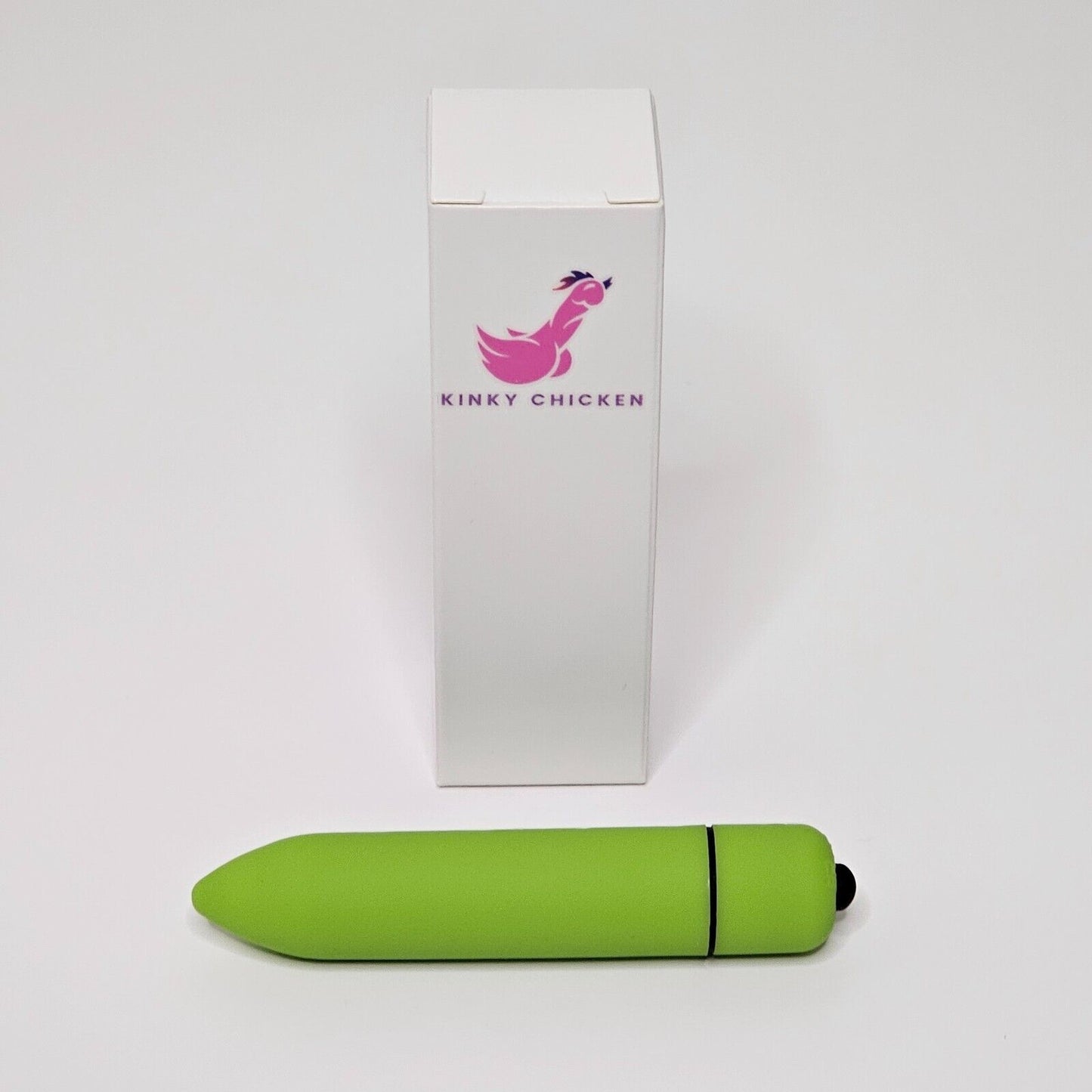 Kinky Chicken Intense Bullet Vibrator - 10 Speeds, Waterproof, Free Battery