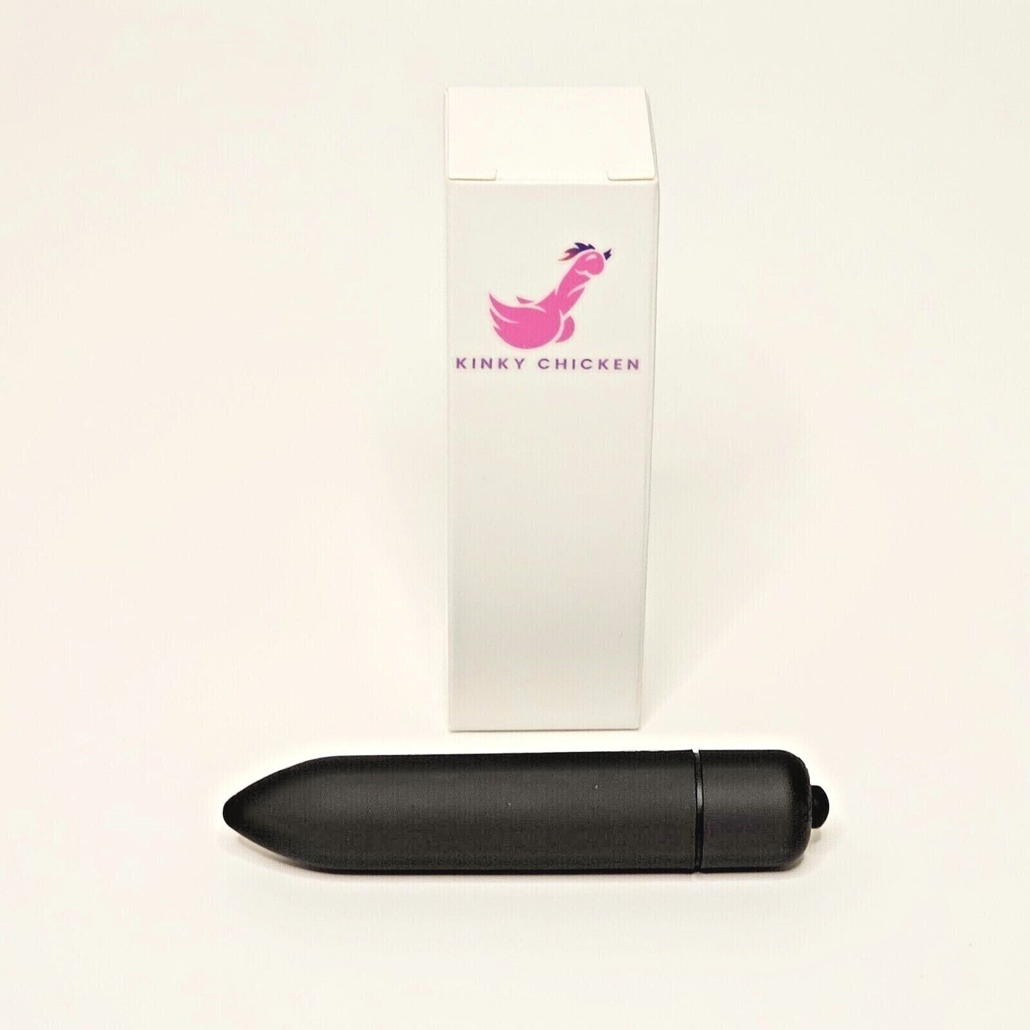 Kinky Chicken Intense Bullet Vibrator - 10 Speeds, Waterproof, Free Battery