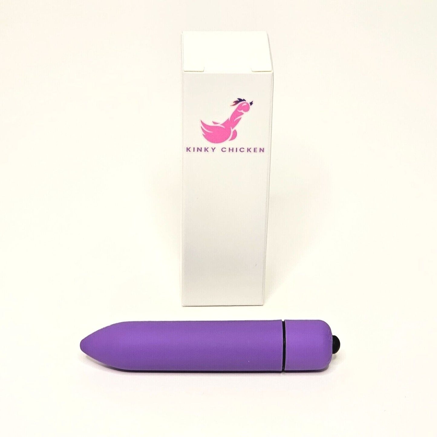 Kinky Chicken Intense Bullet Vibrator - 10 Speeds, Waterproof, Free Battery