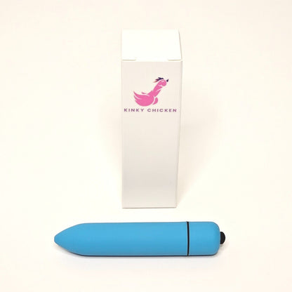 Kinky Chicken Intense Bullet Vibrator - 10 Speeds, Waterproof, Free Battery