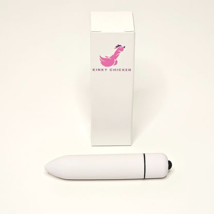 Kinky Chicken Intense Bullet Vibrator - 10 Speeds, Waterproof, Free Battery