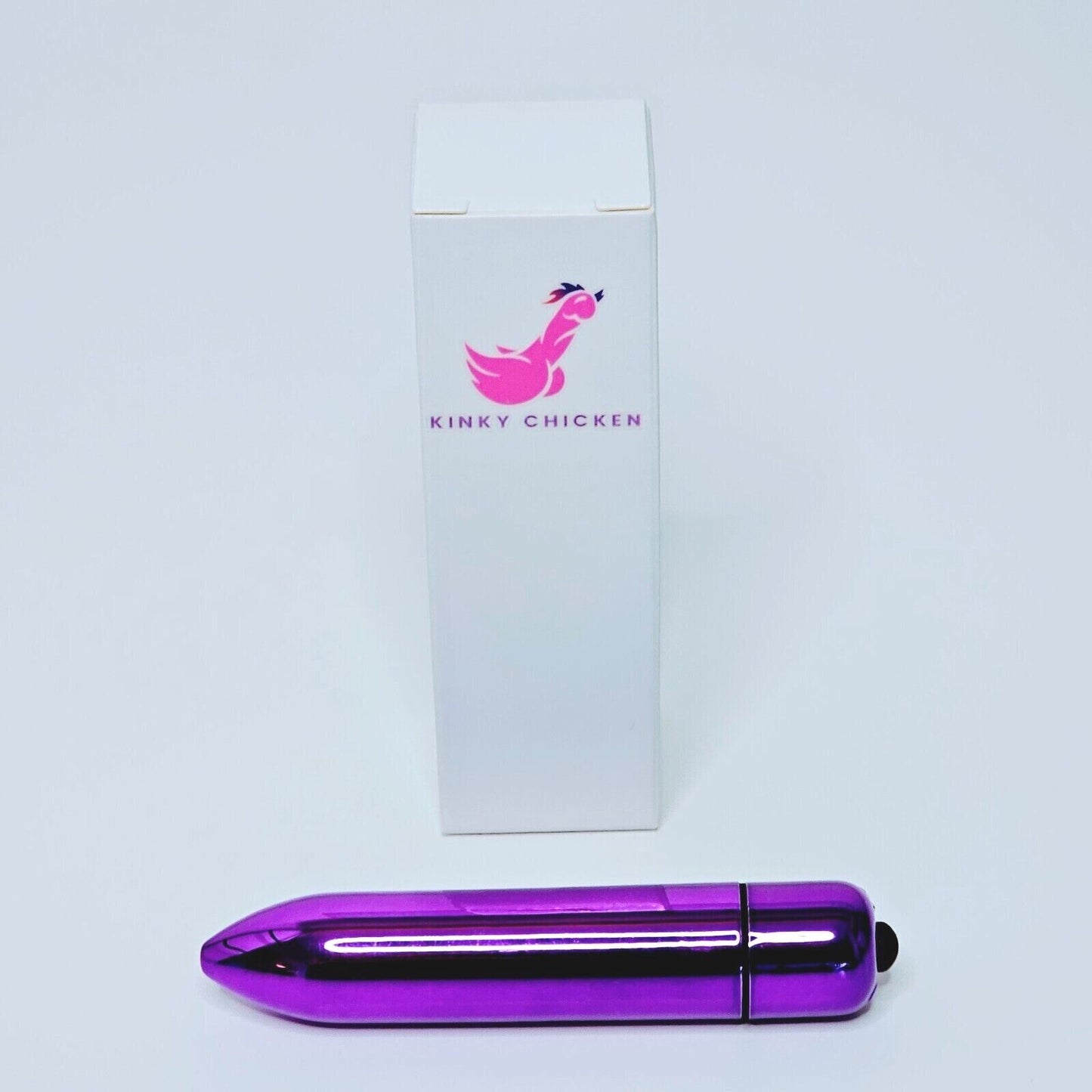 Kinky Chicken Intense Bullet Vibrator - 10 Speeds, Waterproof, Free Battery