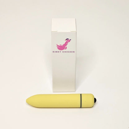 Kinky Chicken Intense Bullet Vibrator - 10 Speeds, Waterproof, Free Battery