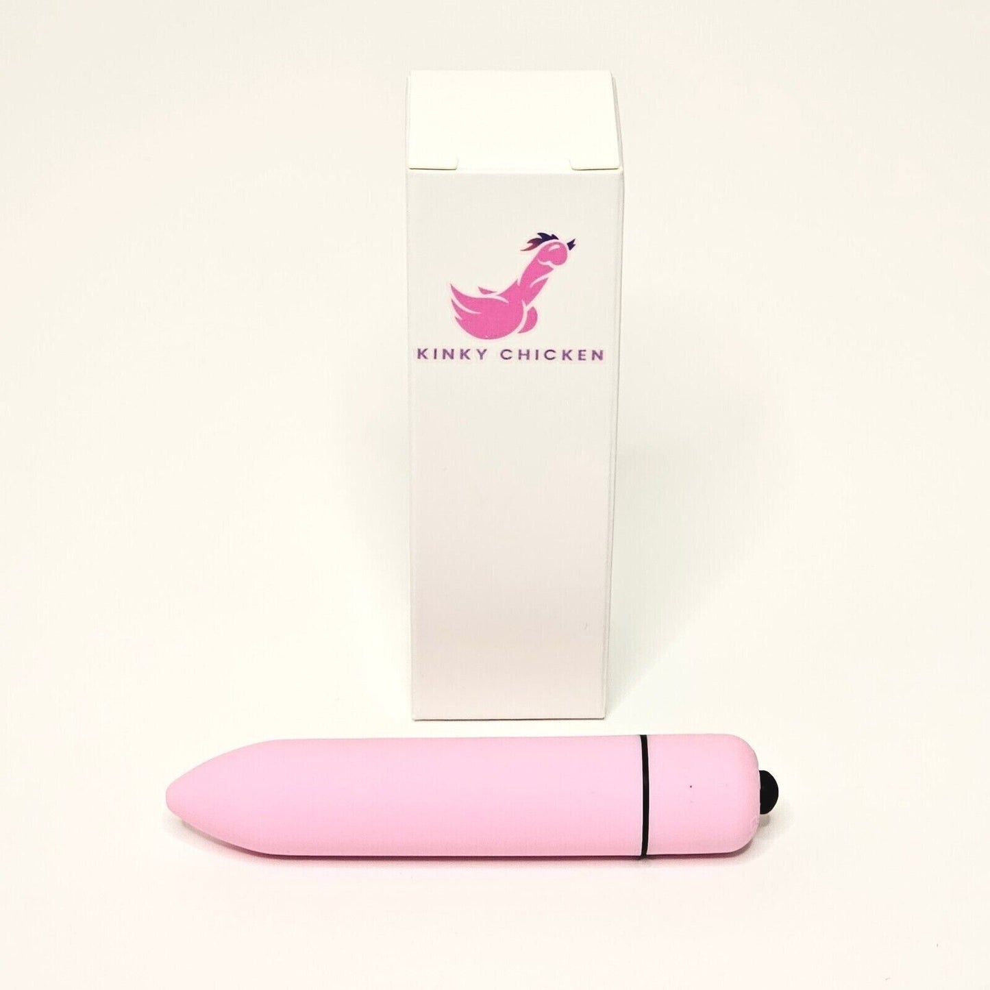 Kinky Chicken Intense Bullet Vibrator - 10 Speeds, Waterproof, Free Battery