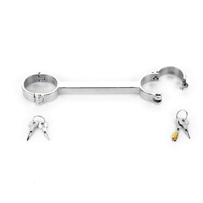 Heavy-Duty Stainless Steel Bondage Cuff Restraints