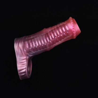 Fantasy Penis Girth Extension Sleeve – Ultra-Flexible Silicone Harness