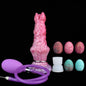 Exotic Ovipositor Egg-Laying Dildo – Unique Alien Fantasy Toy with Eggs & Inflation Pump