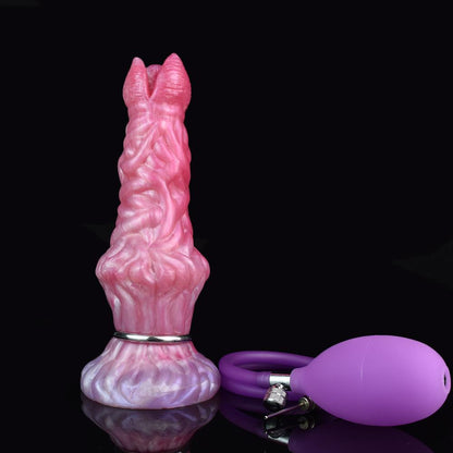 Exotic Ovipositor Egg-Laying Dildo – Unique Alien Fantasy Toy with Eggs & Inflation Pump