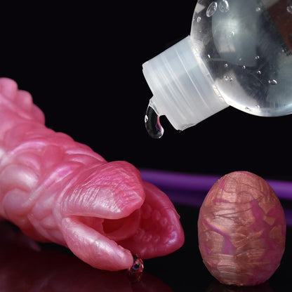 Exotic Ovipositor Egg-Laying Dildo – Unique Alien Fantasy Toy with Eggs & Inflation Pump