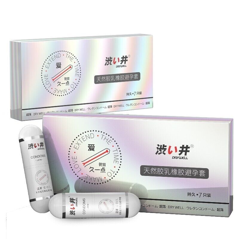 Ultra Thin - Delay Serum Tech Capsule Condoms X 7