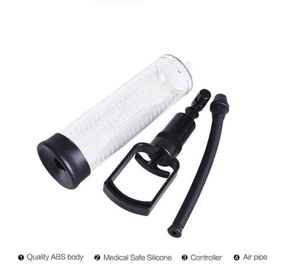 Kinky Chicken Essentials - Manual Penis Pump for Size, Strength, and Stamina