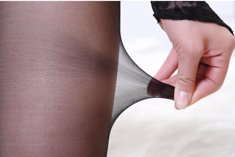 Sensual Freedom - Crotchless Stockings for Women - White, Black, Pink, or Skin