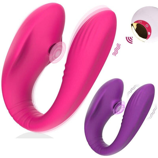 Women's Clitoral Stimulator - Vibration & Sucking Modes - Remote Controlled