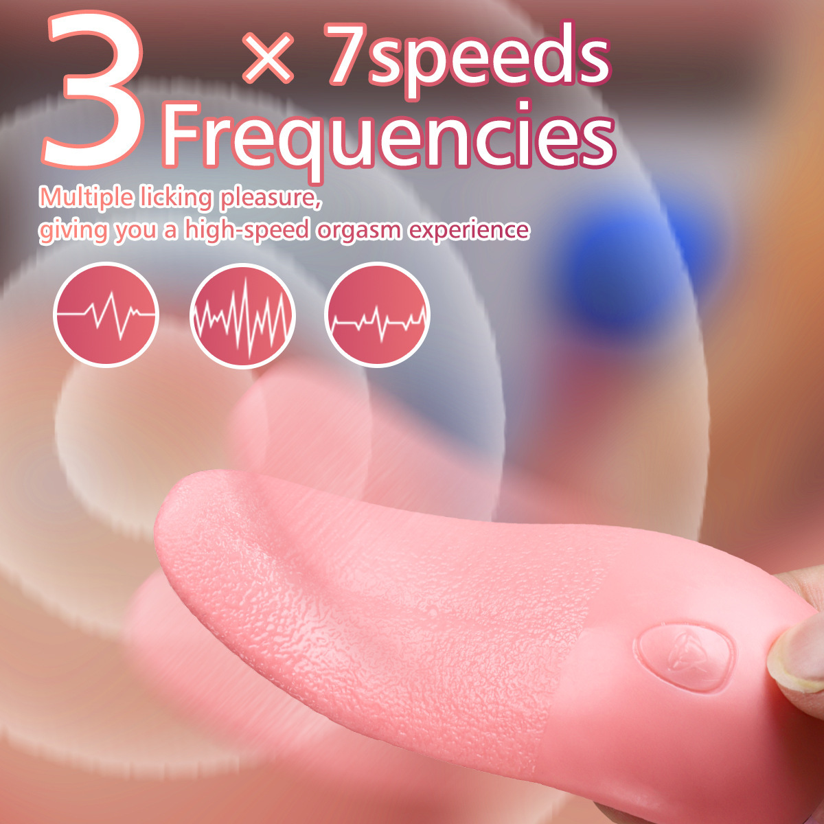 G-Spot Stimulator - Flapping Tongue - 3 Modes, 7 Speeds, 1-Hour USB Charge