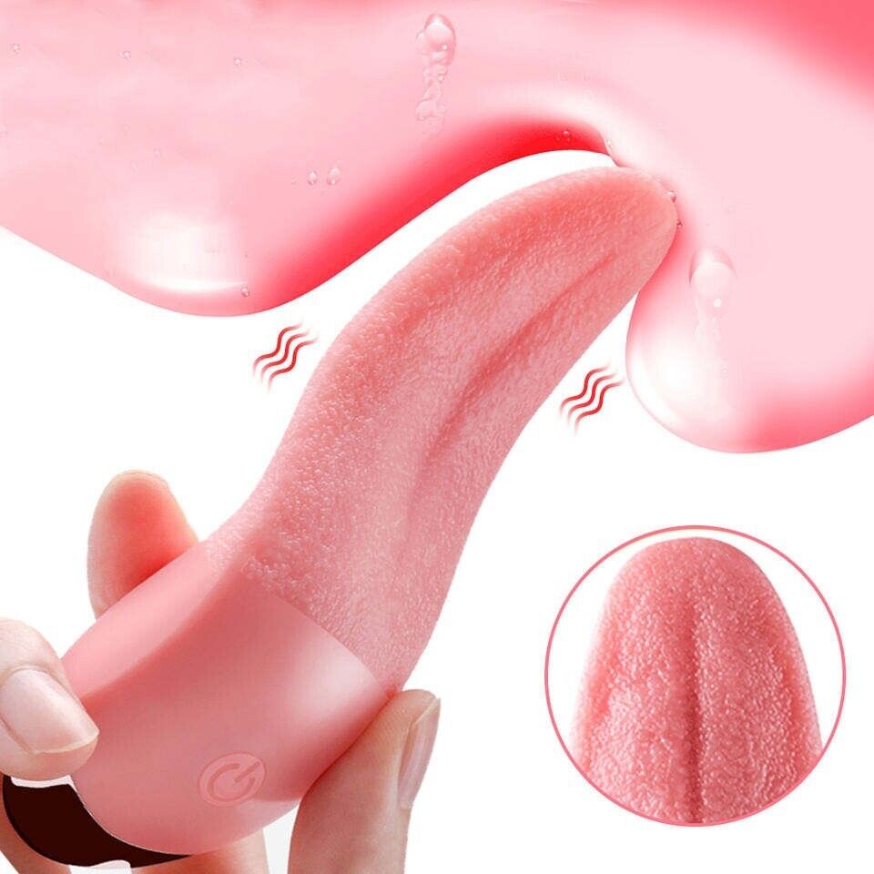 G-Spot Stimulator - Flapping Tongue - 3 Modes, 7 Speeds, 1-Hour USB Charge