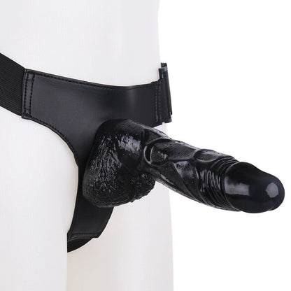 Empower Strap-On - Strong and Adjustable - 8.6 Inches - Black or Light Skin