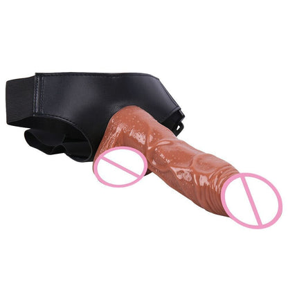 Empower Strap-On - Strong and Adjustable - 8.6 Inches - Black or Light Skin