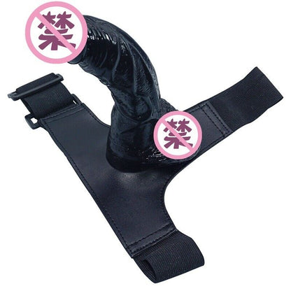 Empower Strap-On - Strong and Adjustable - 8.6 Inches - Black or Light Skin