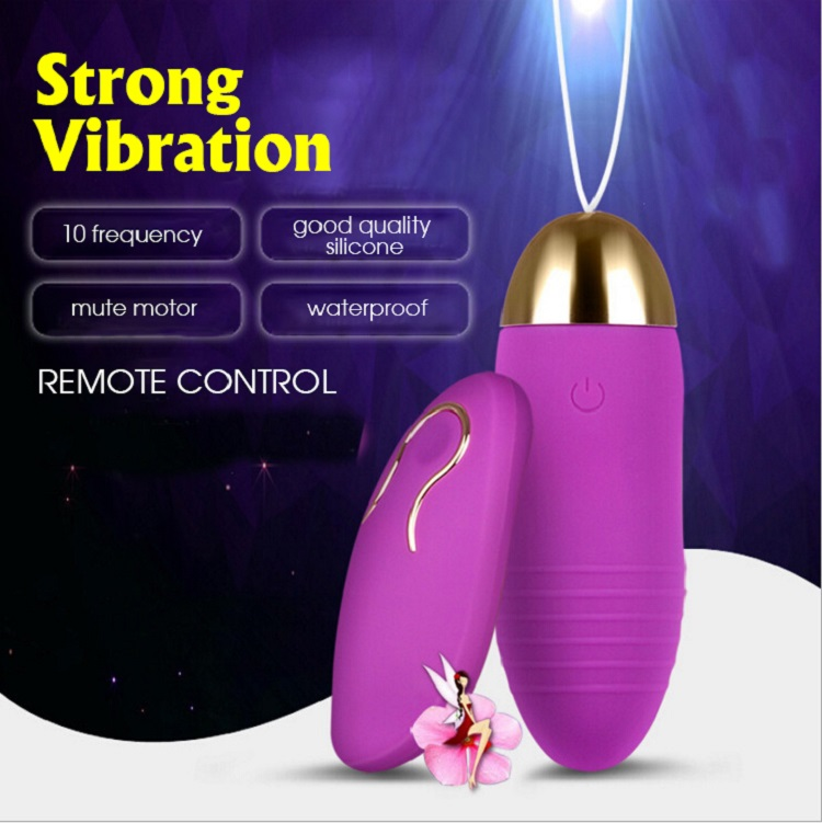 Remote Control Vibrating Egg - 10 Modes, USB Rechargeable