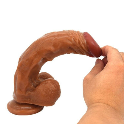 Sultry Shades - 9-Inch Realistic Dildo with Suction Cup - Brown or Black