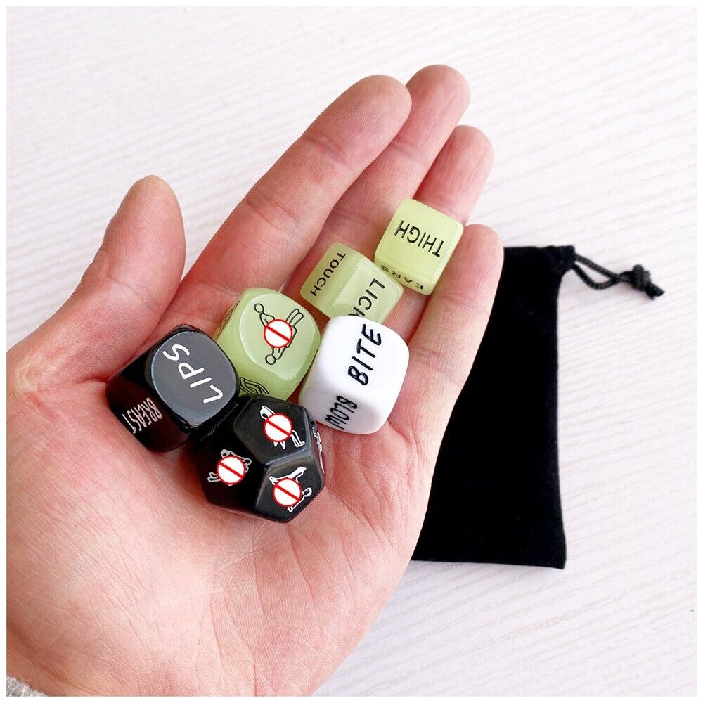 Sensual Play Dice Set - Triple Delight for Adult Games