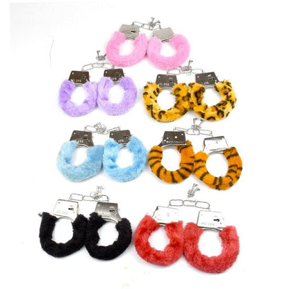 Adult Fluffy Handcuffs for Sensual Play - Hen Night - Stag Night - Role Play