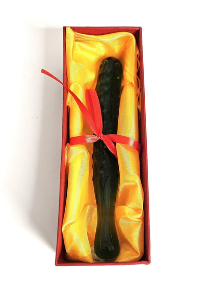 Crystal Glass Pleasures - Vibrant Vegetable Dildo Collection - Extremely Unique