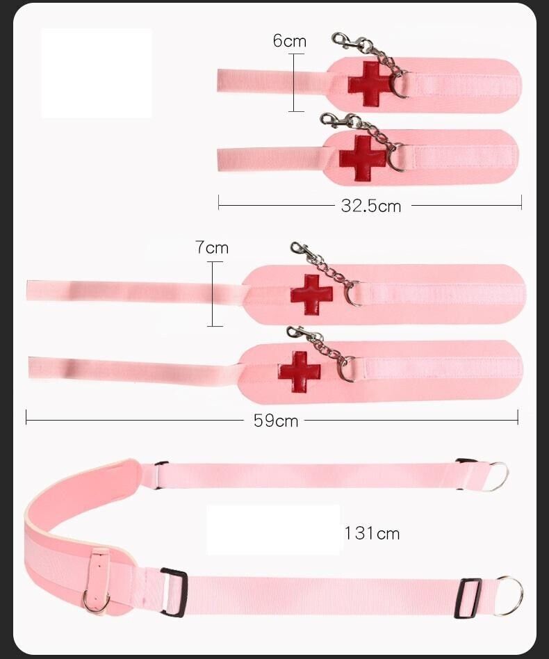 Lustful Liberation - Leg Spread & Hog Tie Bondage Harness Set