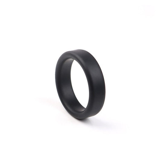 Dominion Strength - Premium Black Banded Penis Ring for Extended Pleasure