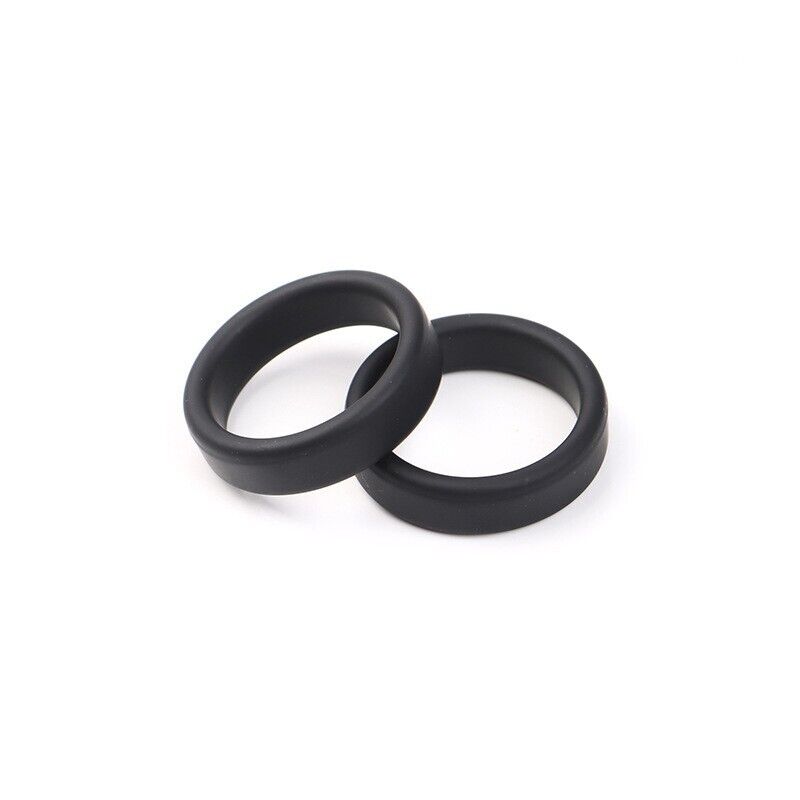 Dominion Strength - Premium Black Banded Penis Ring for Extended Pleasure