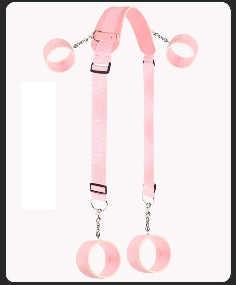 Lustful Liberation - Leg Spread & Hog Tie Bondage Harness Set