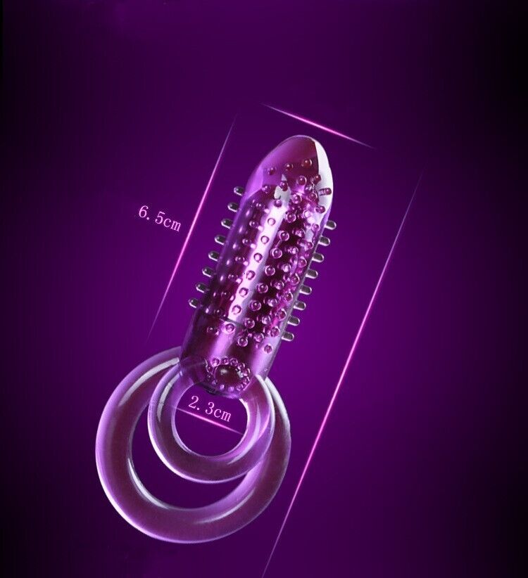 Pleasure Fusion - Vibrating Penis Ring with Clitoral Stimulation and Studs