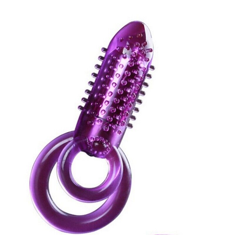 Pleasure Fusion - Vibrating Penis Ring with Clitoral Stimulation and Studs