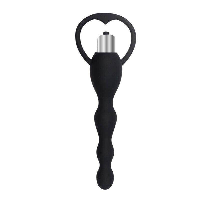 Sensual Symphony - Ribbed Vibrating Anal Massager - Prostate Sex Toy Plug