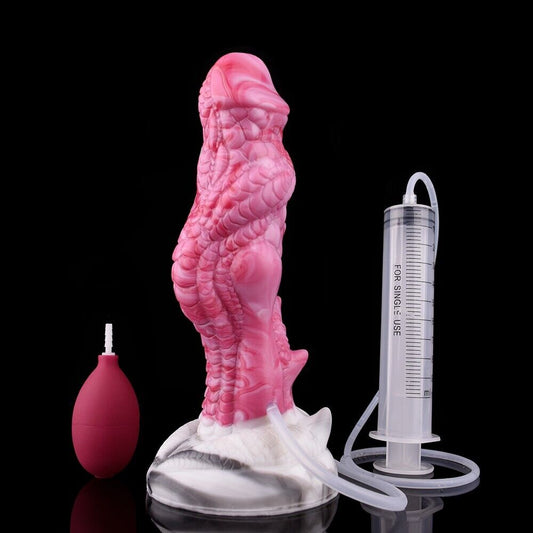 Fantasy Squirting Dildo with Injector & Hand Pump - Cosmic Enigma