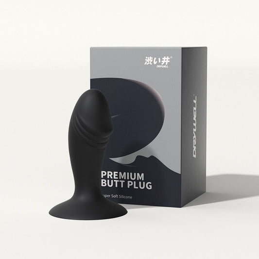 Seductive Charisma - Premium Black Silicone Anal Plug | Butt Plug | Sex Toy