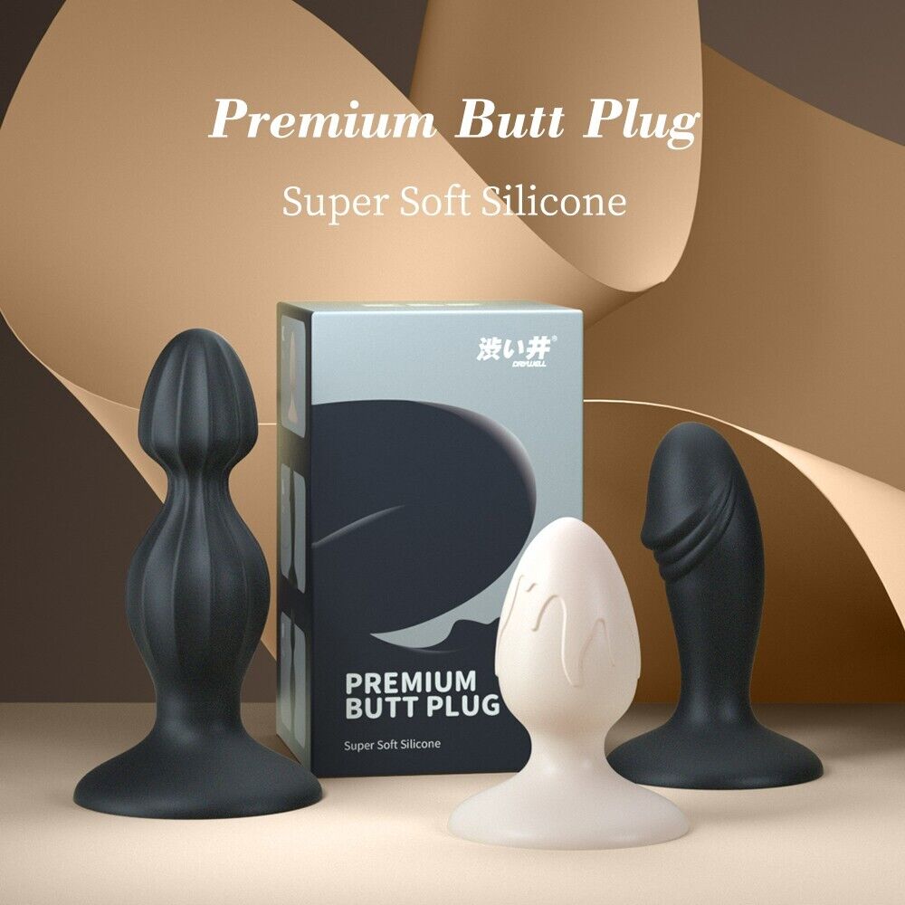 Sensual Bliss - Premium Silicone Anal Plug with Suction Cup